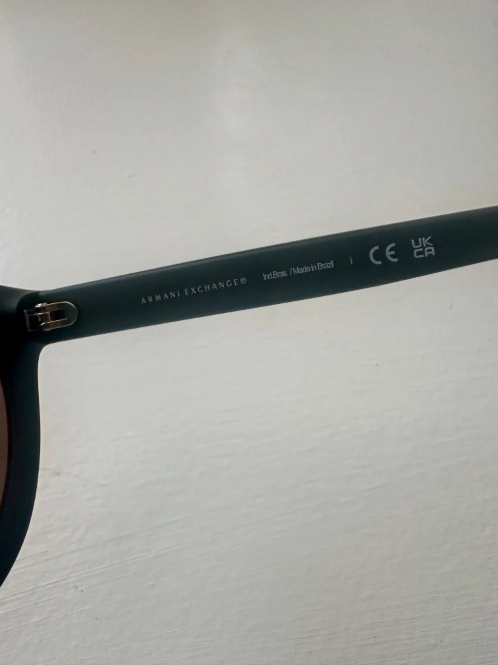 Armani Exchange AX4118S Unisex Sunglasses Black Frame Red Mirror Lenses 54-21